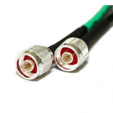 125 Feet Coax Jumper Cable N Male Both Ends 400 Ultra Flex CableCable