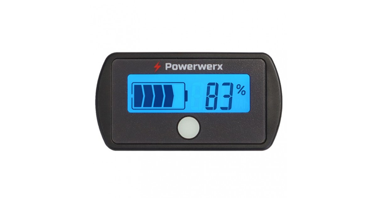 Panel : Powerwerx BVM-100 Battery Capacity Voltage Monitor BVM-100 By ...