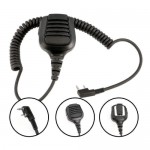 Rugged Radios Hand Speaker Mic Waterproof for Handheld Radios